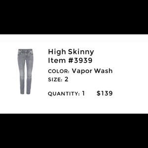 CAbi skinny jeans